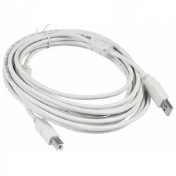 Кабель интерфейсный Buro USB2.0-AM/BM-5M-MG