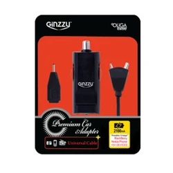 Блок питания Ginzzu Автомобильное зарядное уст-во Ginzzu GA-4110UB/S2 USB