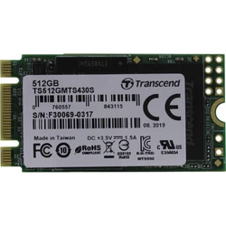 Внутренний накопитель Transcend TS512GMTS430S SSD (твердотельные), 512 ГБ, M.2, SATA