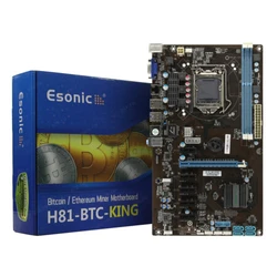 Материнская плата Esonic H81 H81-BTC-KING ATX, LGA 1150