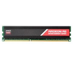 ОЗУ AMD Radeon™ DDR3 1600 DIMM R5 Entertainment Series Black Gaming Memory R5S34G1601U1S DIMM, DDR3, 4 Гб, 1600 МГц