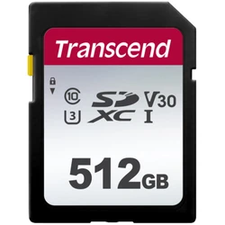Флеш (Flash) карты Transcend 300S UHS-I SDXC TS512GSDC300S 512 ГБ