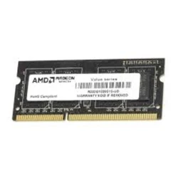 ОЗУ AMD R334G1339S1S R334G1339S1S-U SO-DIMM, DDR3, 4 Гб, 1333 МГц