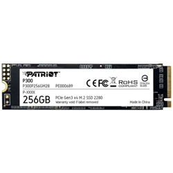 Внутренний накопитель Patriot P300 P300P256GM28 SSD (твердотельные), 256 ГБ, M.2, PCIe