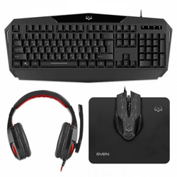 Клавиатура + мышь Sven GS-4300 Gaming Set SV-018382