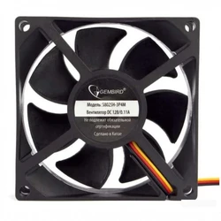Система охлаждения Gembird S8025H-3P4M 80x80 Для системного блока