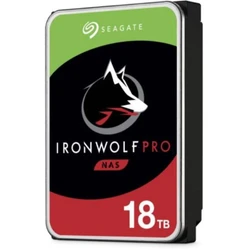 Жесткий диск Seagate NAS Ironwolf Pro ST18000NE000 HDD (классические), 18 ТБ, 3.5 дюйма, SATA
