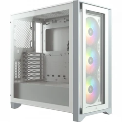 Корпус Corsair iCUE 4000X RGB White CC-9011205-WW Mid-Tower