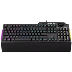 Клавиатура Asus TUF Gaming K1 RGB 90MP01X0-BKRA00 Проводная, USB