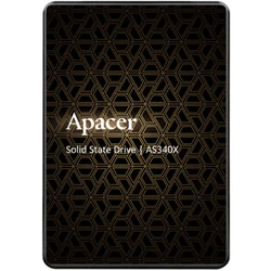 Внутренний накопитель Apacer AS340X AP240GAS340XC-1 SSD (твердотельные), 240 ГБ, 2.5 дюйма, SATA