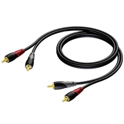 Кабель интерфейсный PROCAB 2 x RCA - 2 x RCA, длина 15 м. CLA800/15