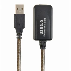 Кабель интерфейсный Gembird Кабель удлинитель USB 2.0 UAE-01-5M