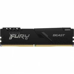 ОЗУ Kingston FURY Beast Black 1/16 KF436C18BB/16 DIMM, DDR4, 16 Гб, 3600 МГц