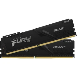ОЗУ Kingston Fury Beast KF436C18BBK2/64 DIMM, DDR4, 64 Гб (2 х 32 Гб), 3600 МГц