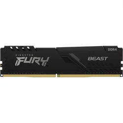 ОЗУ Kingston FURY Beast Black Gaming Memory KF432C16BB/16 DIMM, DDR4, 16 Гб, 3200 МГц