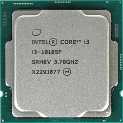 Процессор Intel Core I3-10105F OEM CM8070104291323 (3.7 ГГц, 6 МБ, OEM)