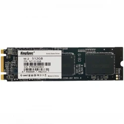 Жесткий диск KingSpec NT-512 2280 SSD (твердотельные), 512 ГБ, M.2, SATA