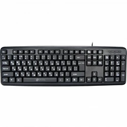 Клавиатура Oklick 180V2 черный USB 1185956 (Проводная, USB)