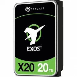 Серверный жесткий диск Seagate Exos X20 ST20000NM002D HDD, 3,5 LFF, 20 ТБ, SAS