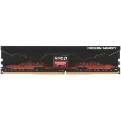ОЗУ AMD R9 Gamers Series Black Gaming Memory R9S48G3206U2S DIMM, DDR4, 8 Гб, 3200 МГц