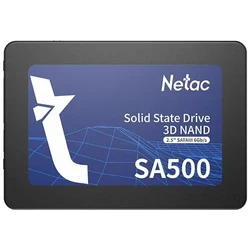 Внутренний накопитель Netac SA500 [NT01SA500-480-S3X] SSD (твердотельные), 480 ГБ, 2.5 дюйма, SATA