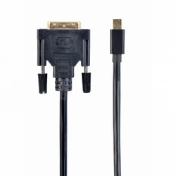 Кабель интерфейсный Gembird Cable SVGA MiniDisplayPort to DVI CC-mDPM-DVIM-6