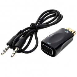 Аксессуар для ПК и Ноутбука Cablexpert HDMI m - D-Sub (VGA) f A-HDMI-VGA-02