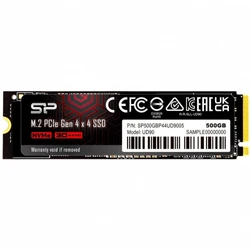 Жесткий диск Silicon Power UD90 SP500GBP44UD9005 SSD (твердотельные), 500 ГБ, M.2, PCIe