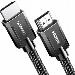 Кабель интерфейсный UGREEN HD140 HDMI A M/M Braided Cable 5m 80405