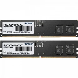 ОЗУ Patriot 2x16Gb PSD532G4800K DIMM, DDR5, 32 Гб (2 х 16 Гб), 4800 МГц