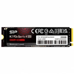 Жесткий диск Silicon Power UD90 SP250GBP44UD9005 SSD (твердотельные), 250 ГБ, M.2, PCIe