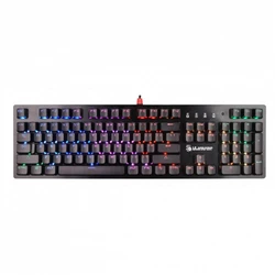 Клавиатура A4Tech B820R BLACK (BLUE SWITCH) Проводная, USB
