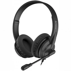 Наушники A4Tech HU-10 HU-10/USB/BLACK
