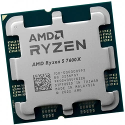 Процессор AMD Ryzen 5 7600X 100-000000593 4.7 ГГц, 32 МБ, OEM