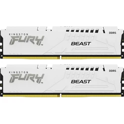 ОЗУ Kingston Fury Beast White KF556C40BWK2-64 DIMM, DDR5, 64 Гб (2 х 32 Гб), 5600 МГц