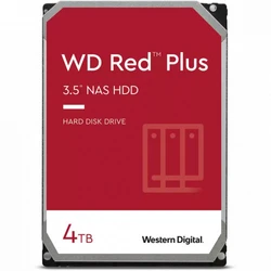 Жесткий диск Western Digital Red Plus (WD40EFPX) HDD (классические), 4 ТБ, 3.5 дюйма, SATA