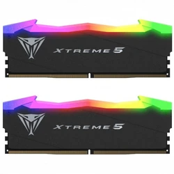 ОЗУ Patriot Viper Xtreme 5 RGB PVXR532G80C38K DIMM, DDR5, 32 Гб (2 х 16 Гб), 8000 МГц