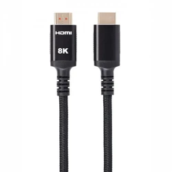 Кабель интерфейсный VCOM Кабель HDMI 19M/M ver. 2.1 8KX60Hz iOpen 1m Black ACG859B-1.0