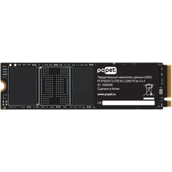 Жесткий диск PC Pet PCPS002T3 SSD (твердотельные), 2 ТБ, M.2