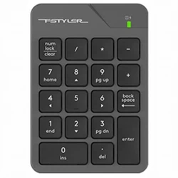 Клавиатура A4Tech Числовой блок FGK21C Серый Беспроводная, Bluetooth