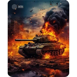 Коврик для мышки Cactus BURNING TANK CS-MP-D04M