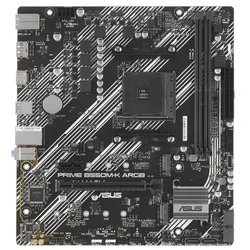 Материнская плата Asus PRIME B550M-K ARGB Micro-ATX, AMD AM4