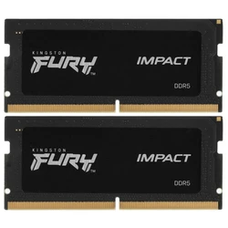 ОЗУ Kingston FURY Impact KF548S38IBK2-16 SO-DIMM, DDR5, 16 Гб (2 х 8 Гб), 4800 МГц