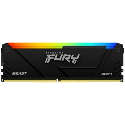 ОЗУ Kingston FURY Beast RGB KF436C17BB2A/8 DIMM, DDR4, 8 Гб, 3600 МГц
