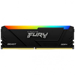 ОЗУ Kingston Fury Beast RGB KF432C16BB12A/16 DIMM, DDR4, 16 Гб, 3200 МГц