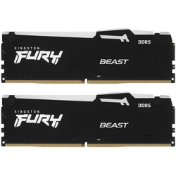 ОЗУ Kingston Fury Beast RGB KF556C36BBEAK2-16 DIMM, DDR5, 16 Гб (2 х 8 Гб), 5600 МГц