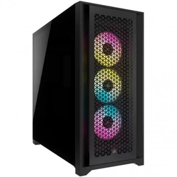 Корпус Corsair iCUE 5000D RGB Airflow Black CC-9011242-WW Mid-Tower