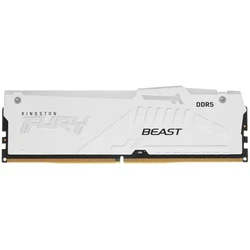 ОЗУ Kingston Fury Beast AMD RGB White KF556C36BWEA-16 DIMM, DDR5, 16 Гб, 5600 МГц