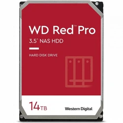 Жесткий диск Western Digital Red Pro WD142KFGX HDD (классические), 14 ТБ, 3.5 дюйма, SATA