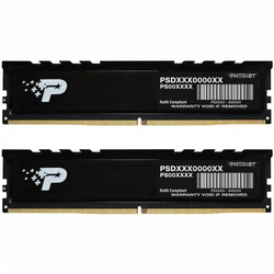 ОЗУ Patriot Signature Premium PSP564G4800KH1 DIMM, DDR5, 64 Гб (2 х 32 Гб), 4800 МГц